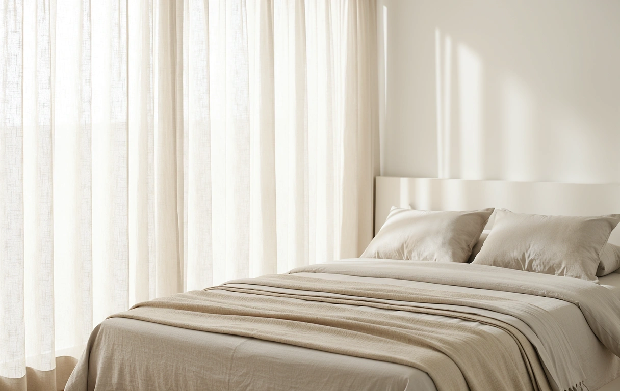 Mirna atmosfera spavaće sobe koja simbolizuje kvalitetan odmor